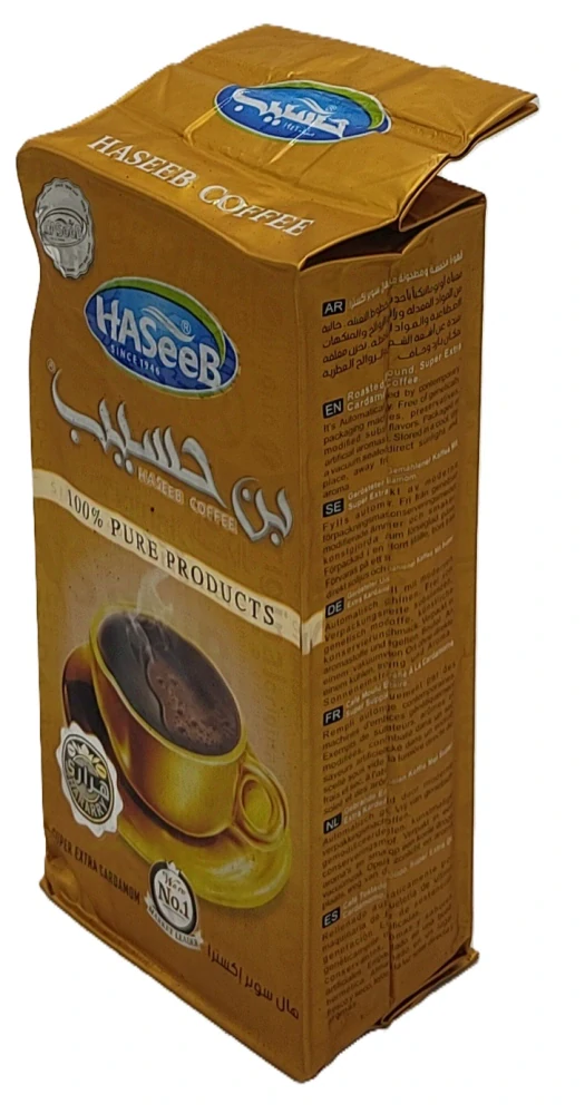 Haseeb mletá káva kardamom super extra 200g