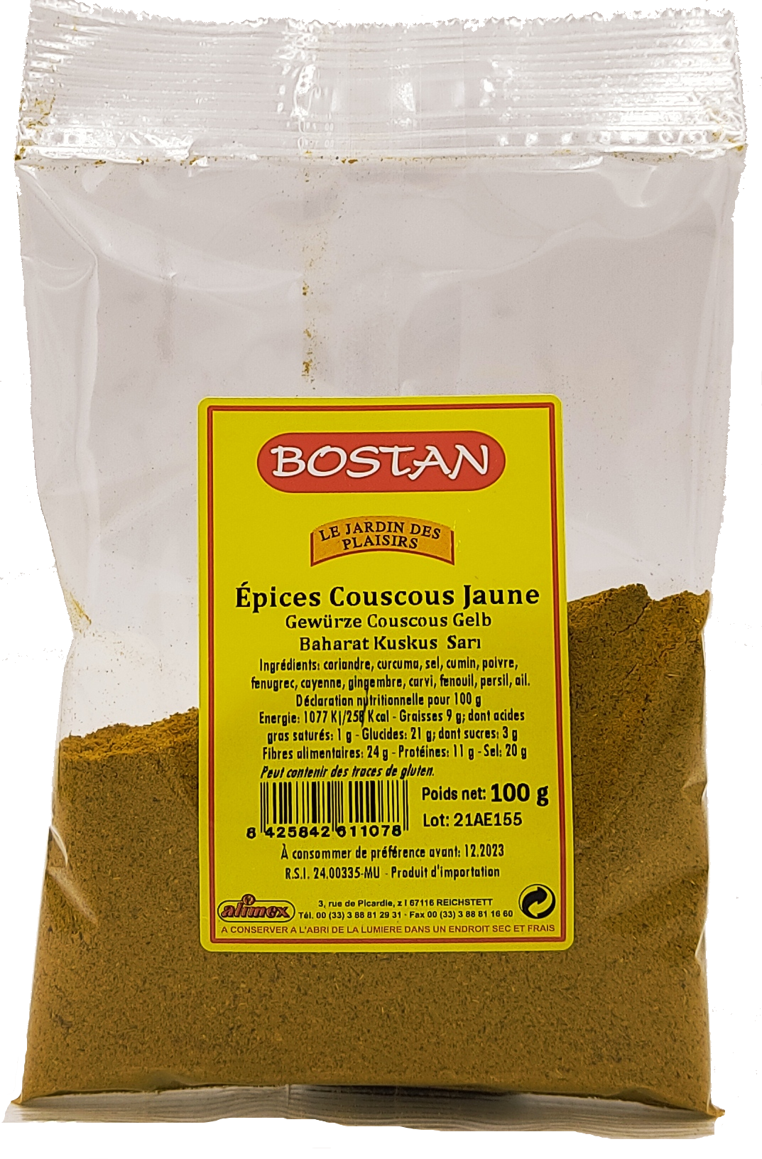 Bostan koření na kuskus 100g