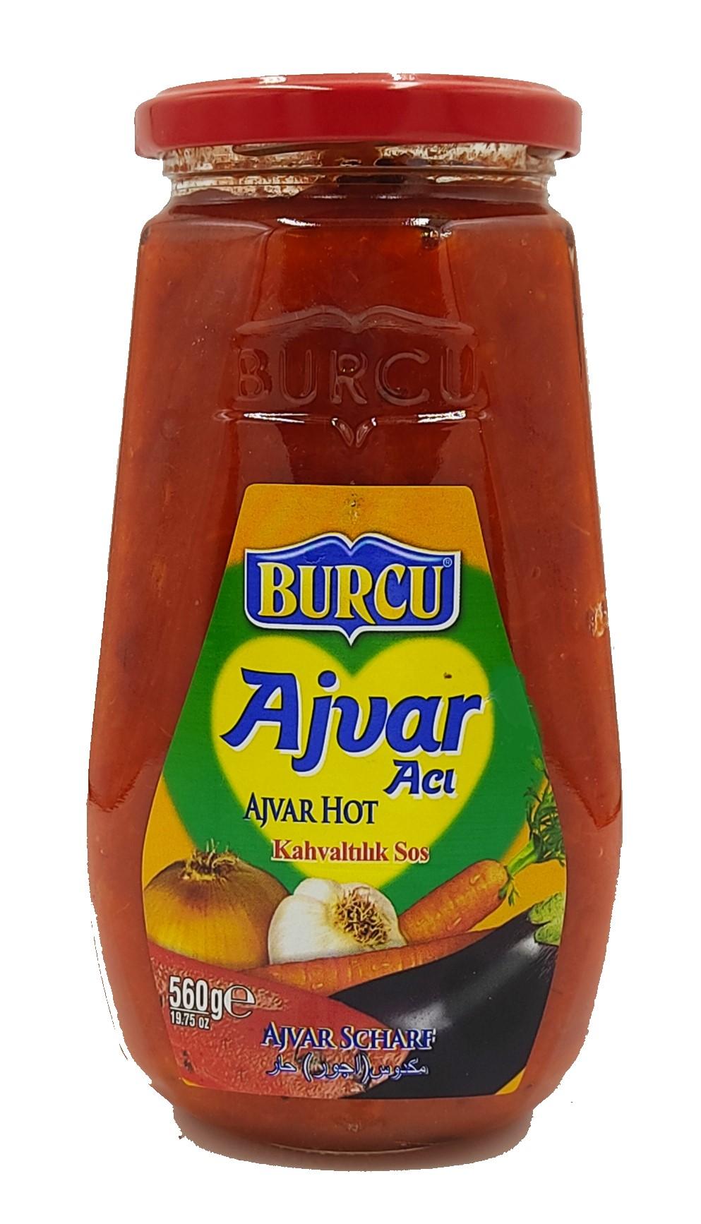 Burcu ajvar ostrý 560g