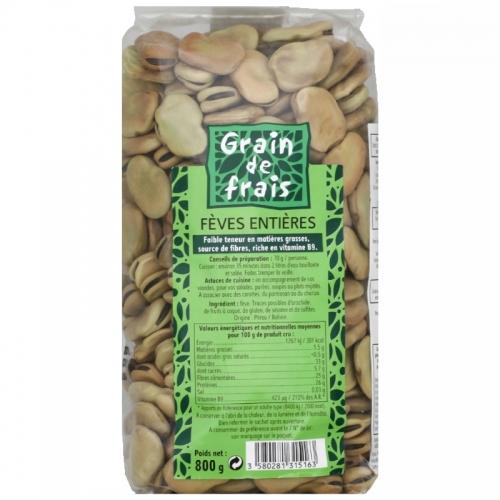 Grain de frais fazolové boby velké 800g