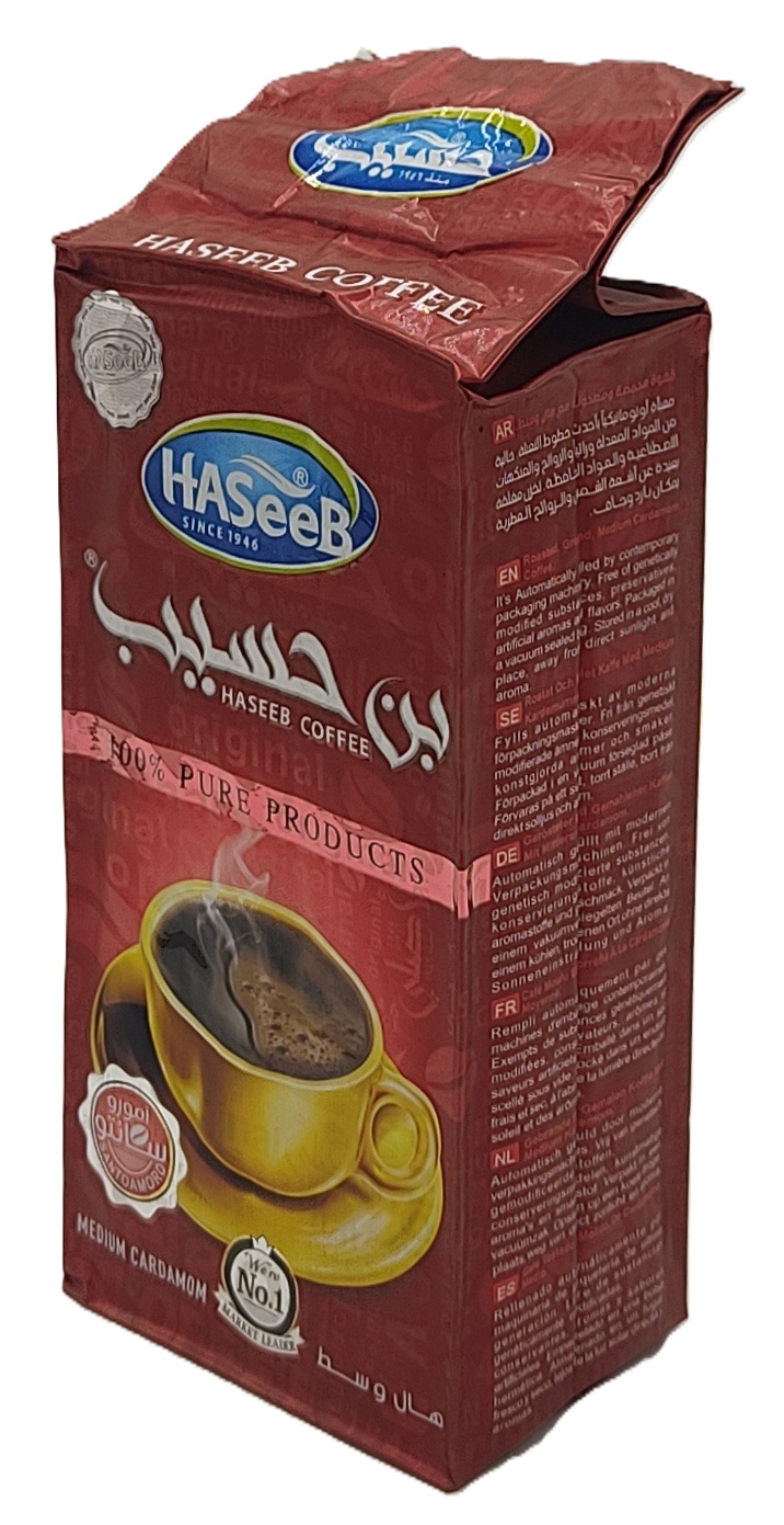 Haseeb mletá káva kardamom medium 200g