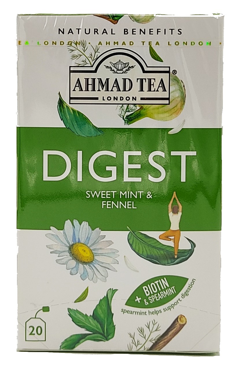 Ahmad tea funkční čaj na podporu zažívání 20 sáčků