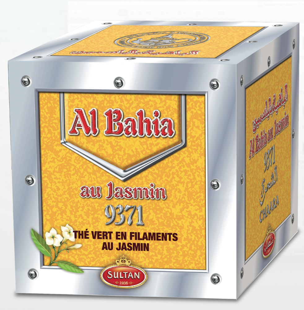 Sultan al bahia zelený čaj s jasmínem 200g