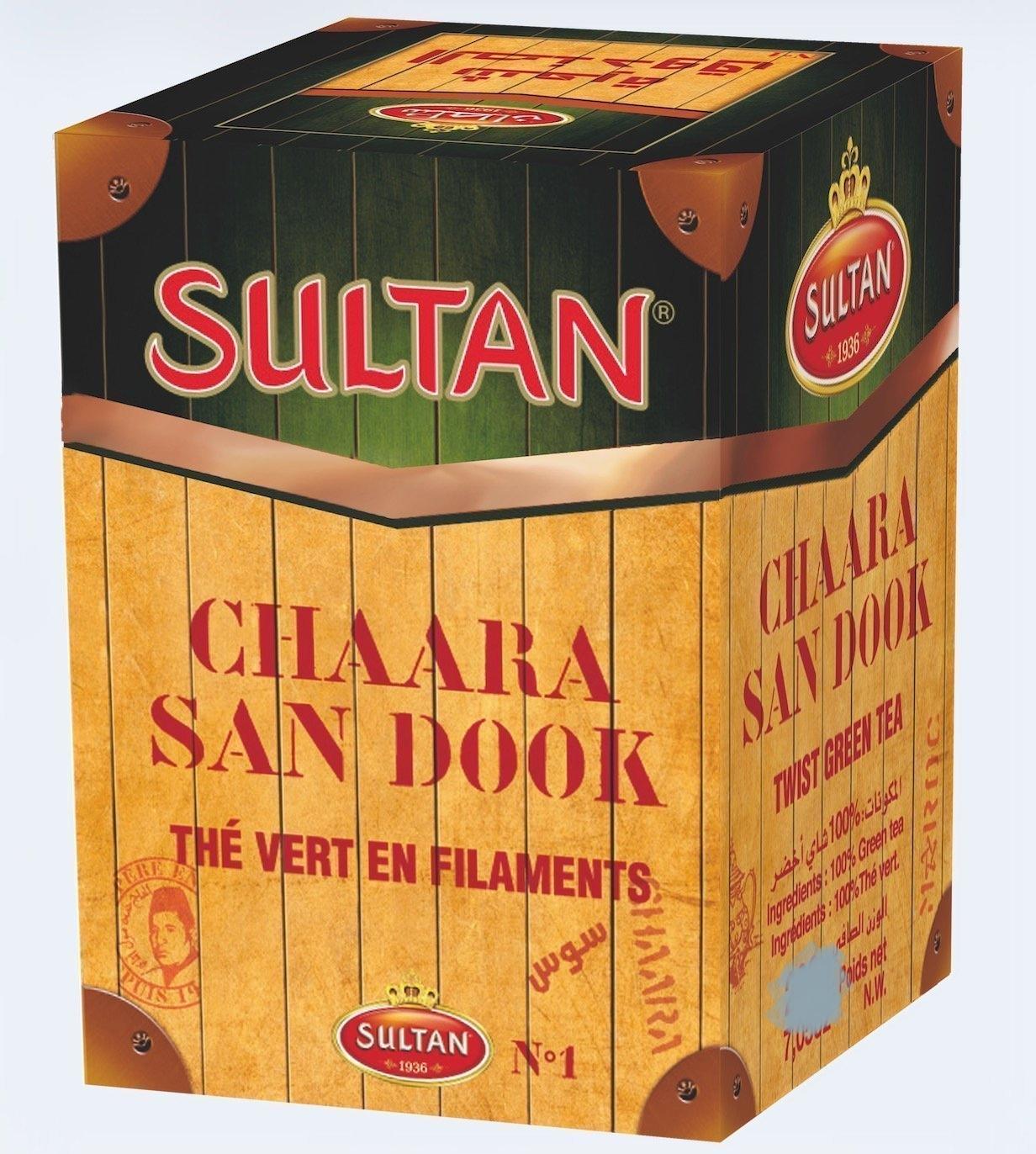 Sultan chaara san dook zelený čaj 500g