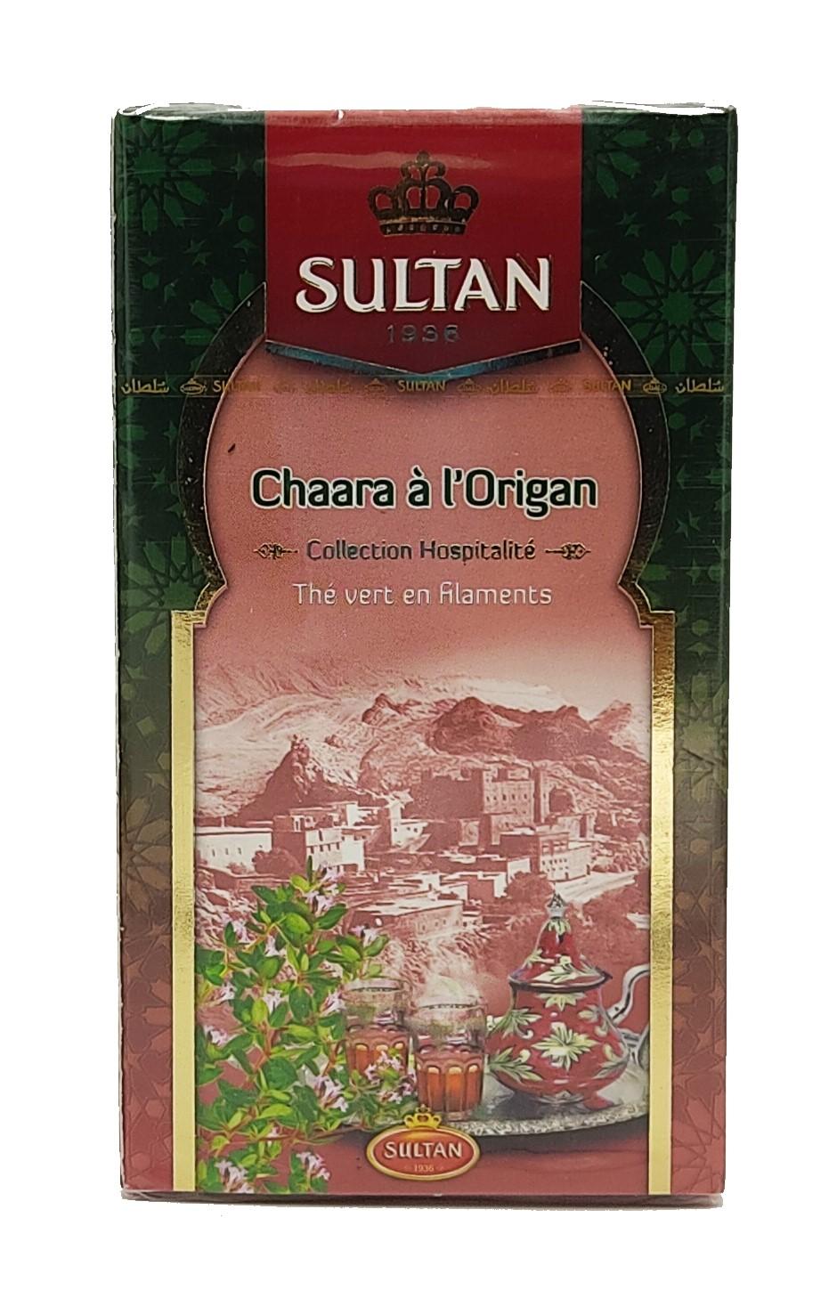 Sultan chaara zelený čaj s divokým tymiánem 95g