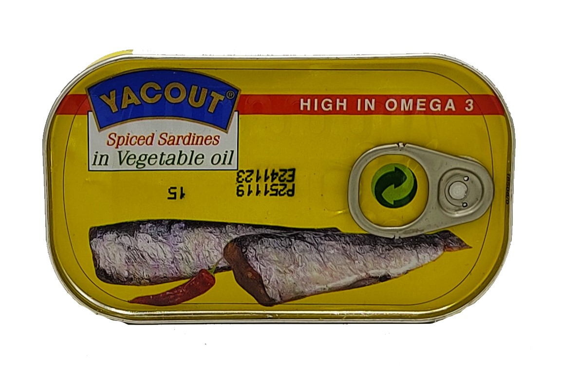 Ostré sardinky v rostliném oleji 125g