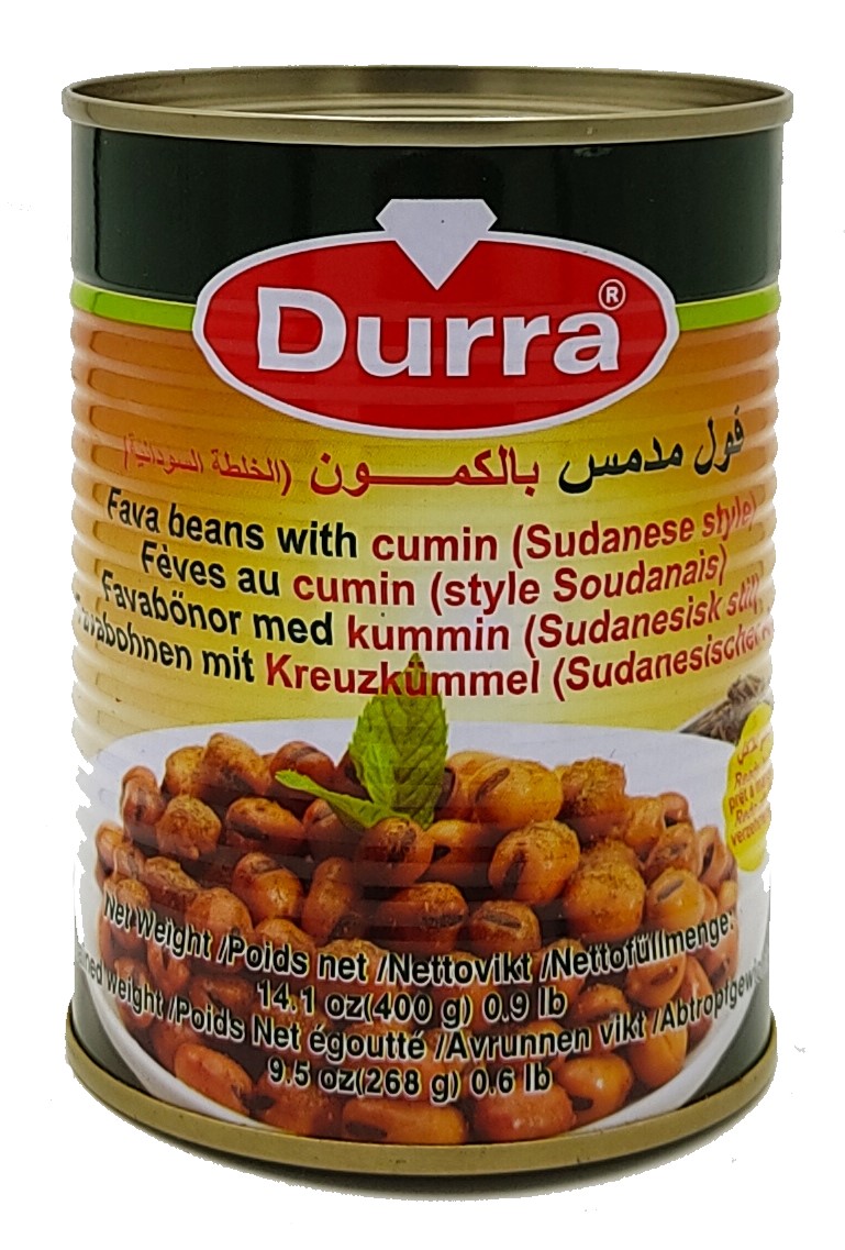 Durra fazolové boby s řimským kmínem (Sudanese style) 400g