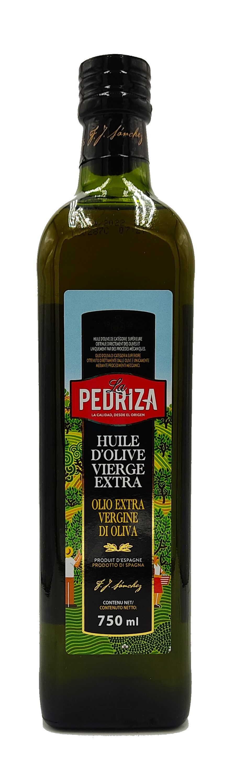 La pedriza extra panenský olivový olej 750ml