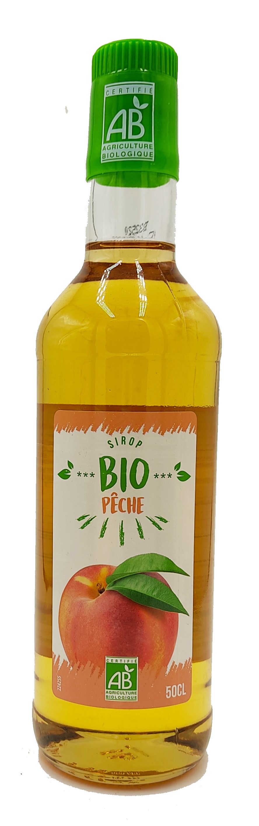 Bio broskvový sirup 500ml