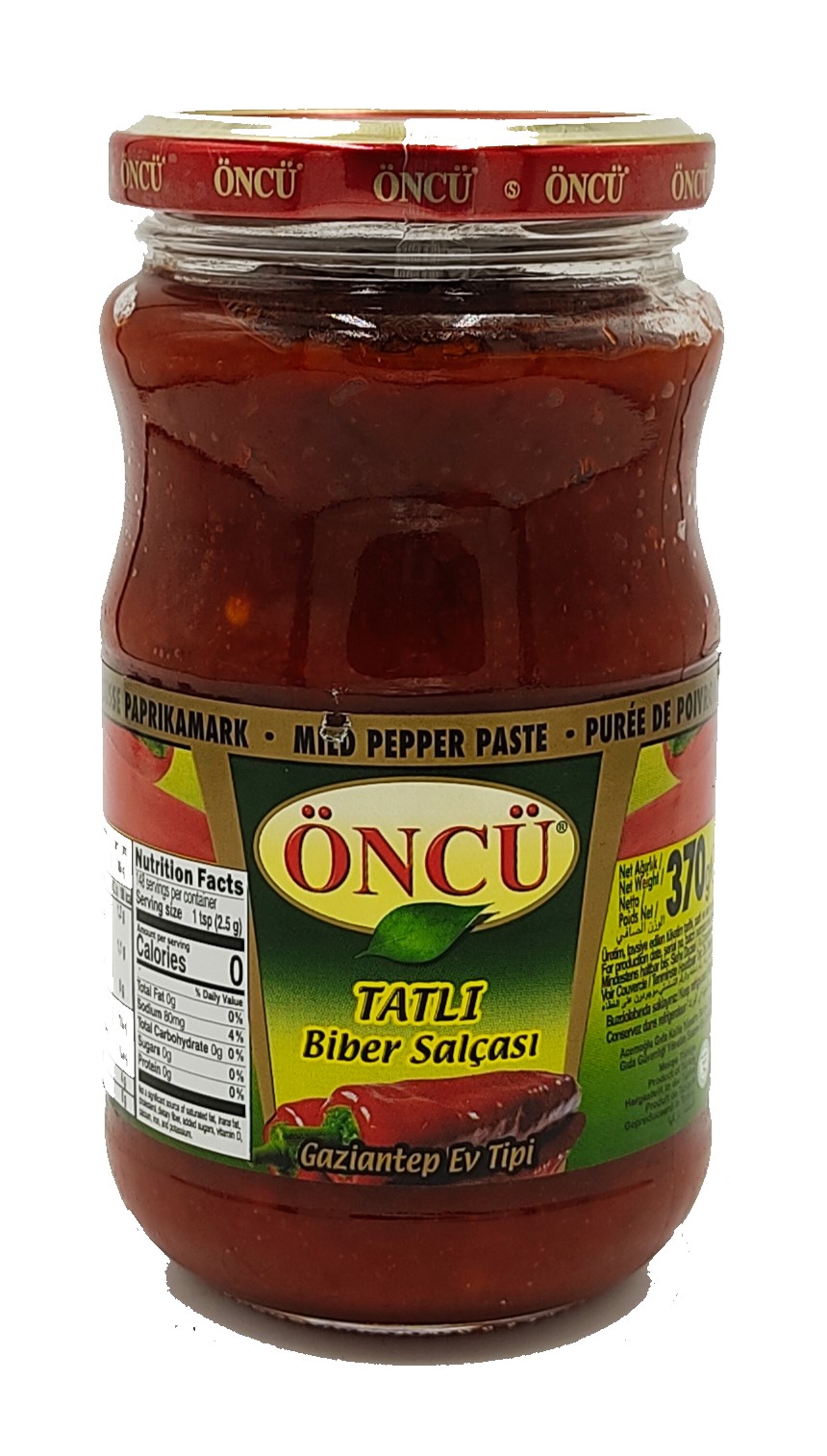 Öncü papriková pasta jemná 370g
