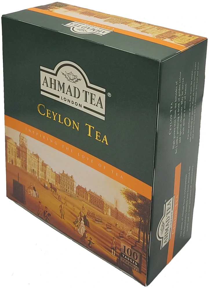 Ahmad tea ceylon černý čaj 100 sáčků