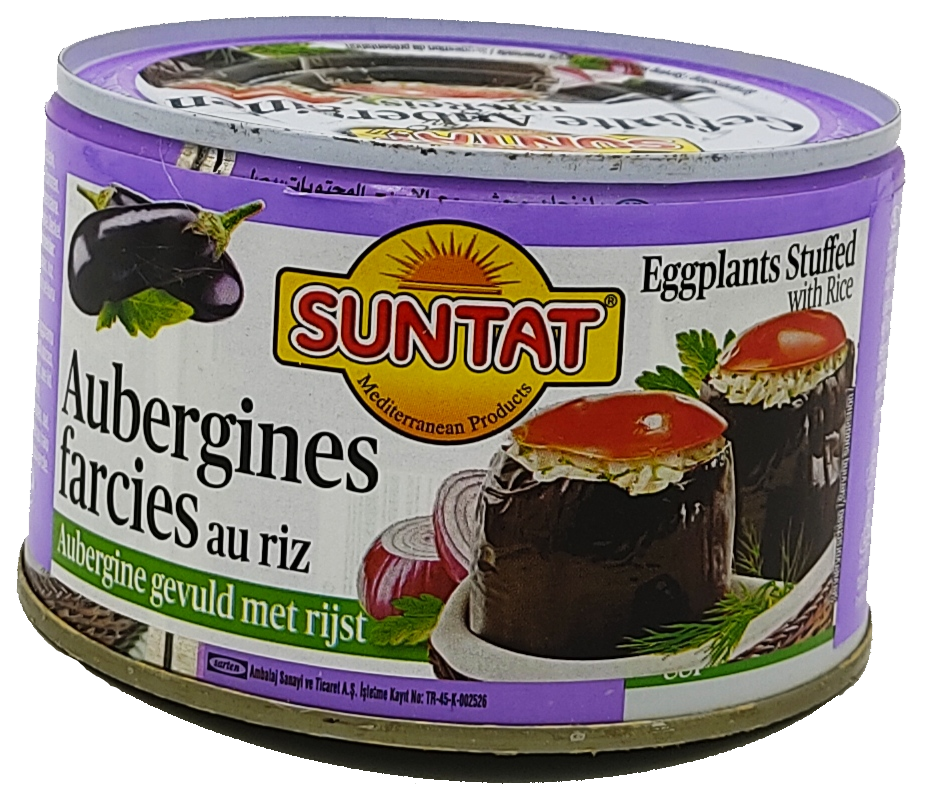 Suntat lilek plněný rýží (patlican dolma) 350g
