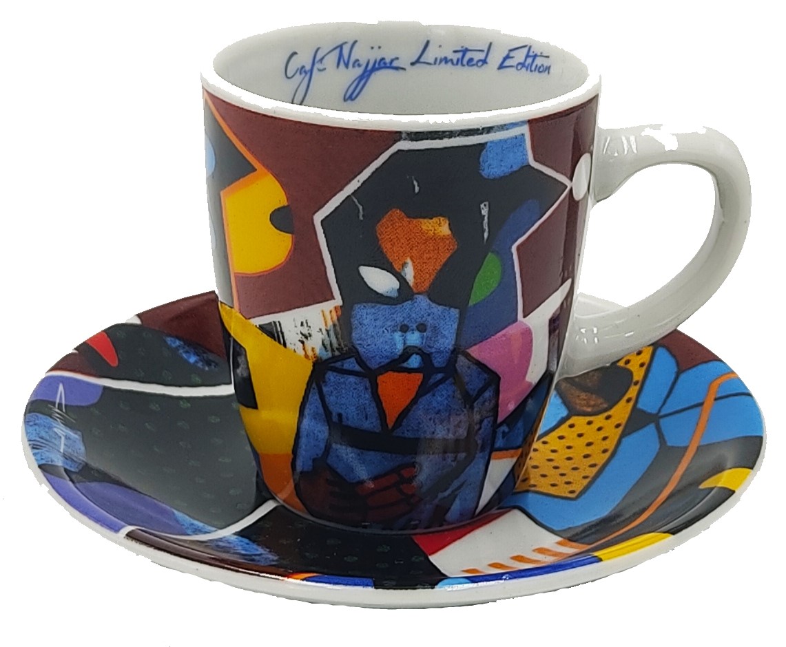 Šálek s podšálkem Najjar cafe limited edition 80ml