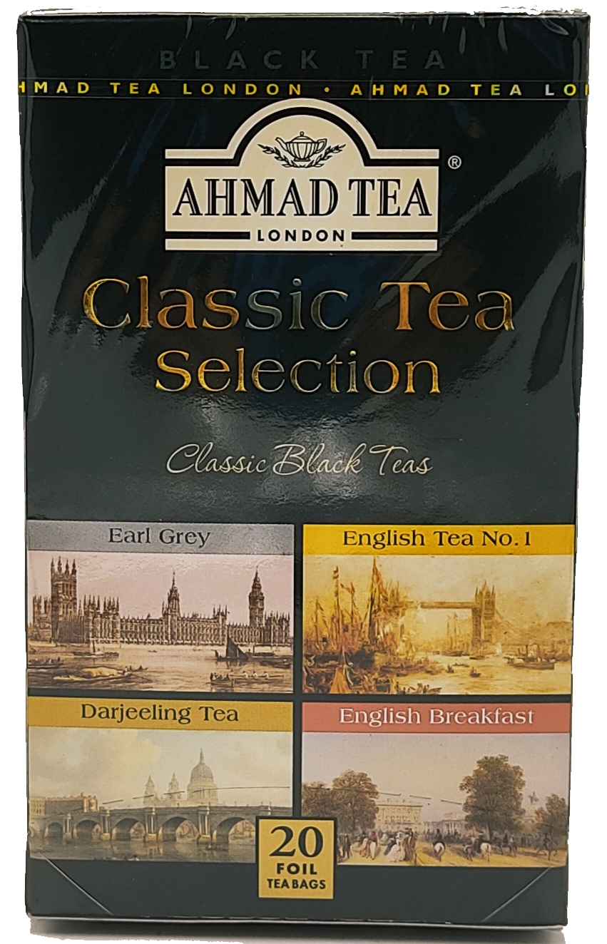 Ahmad tea výběr klasických čajů 20 sáčků