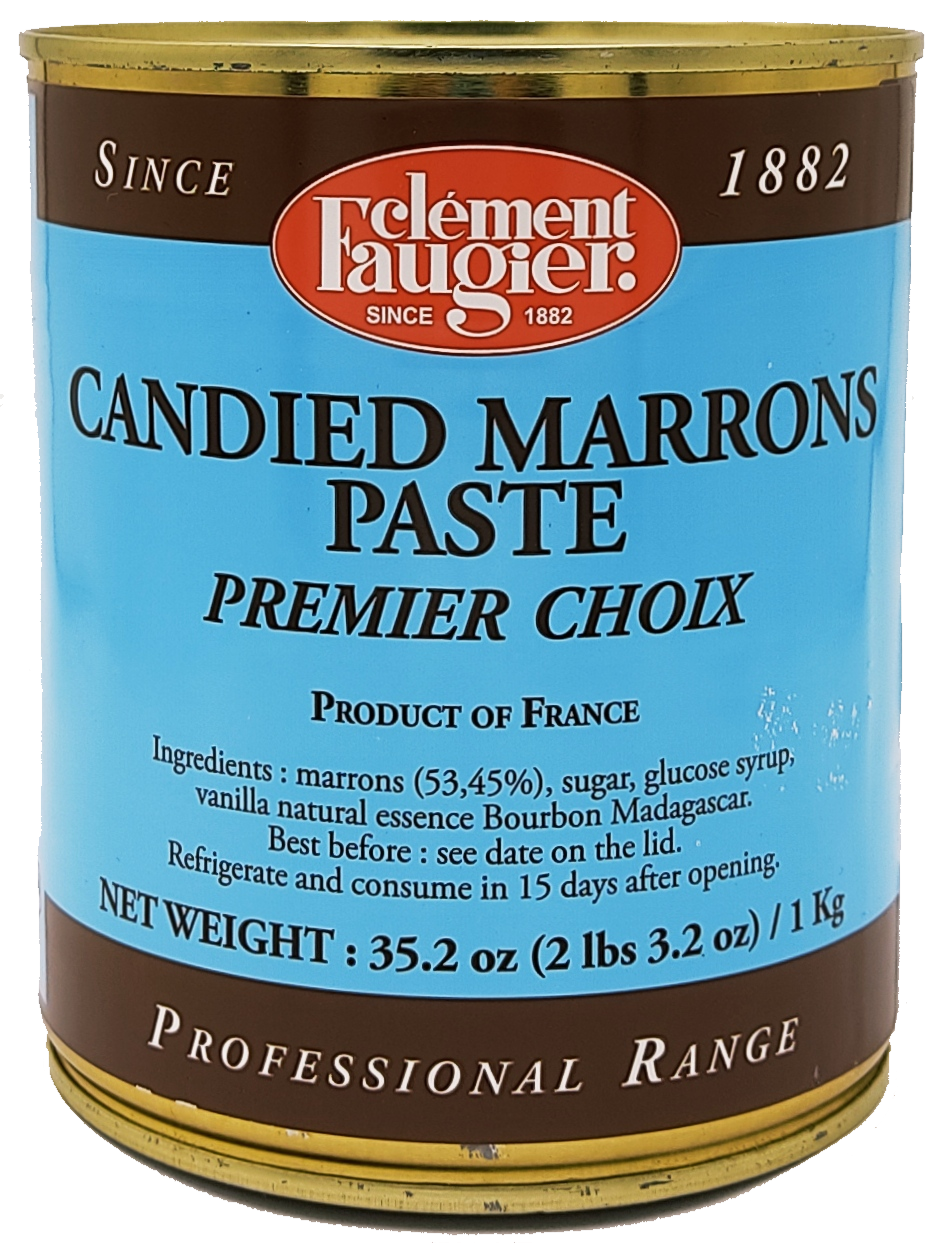Clément Faugier kandovaná kaštanová pasta 1kg