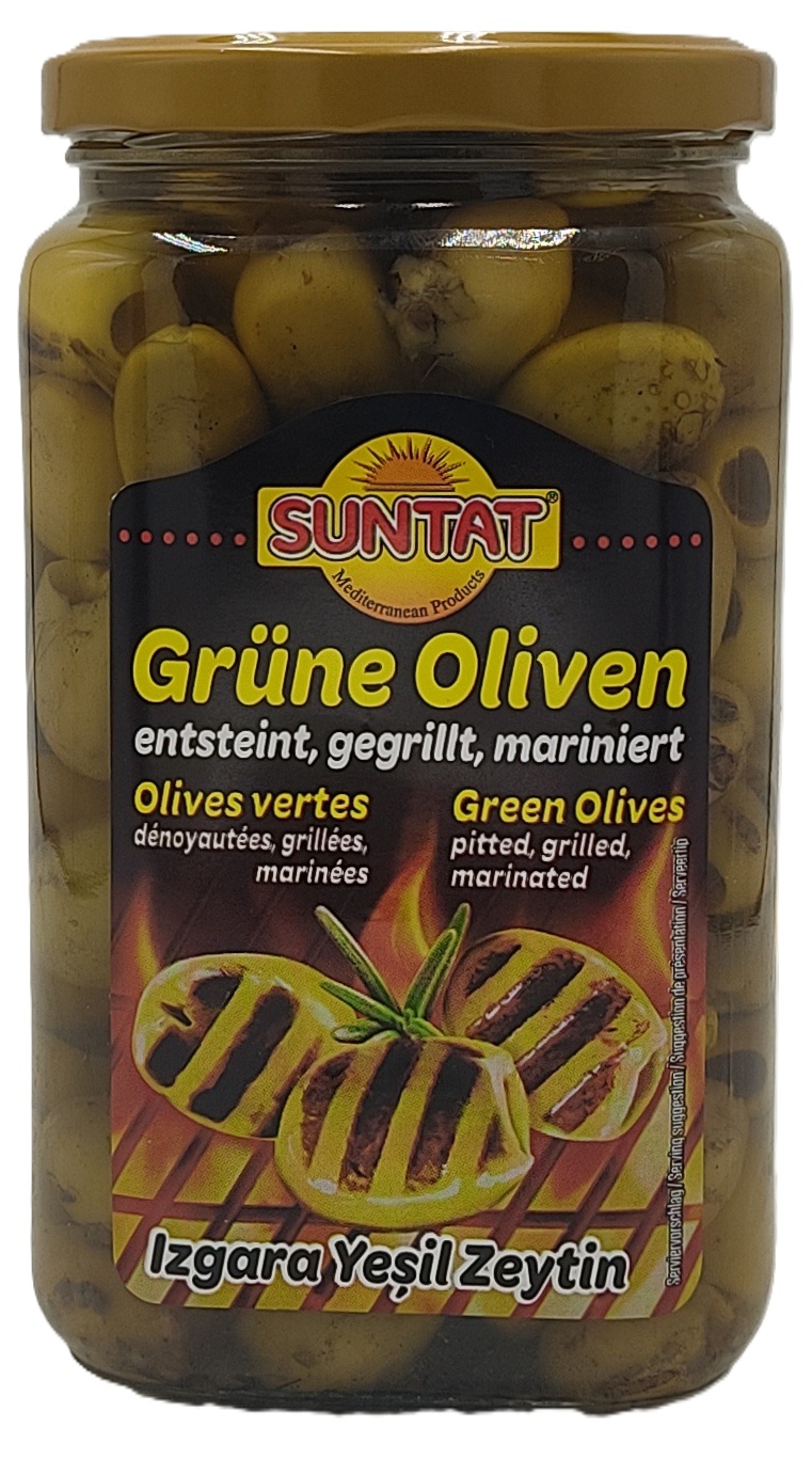 Suntat grilované olivy 750g