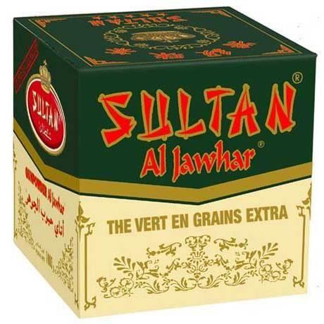 Sultan jahwar zelený čaj sypaný 200g
