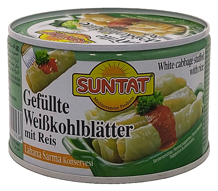 Suntat bílé zelí plněné rýží 425g