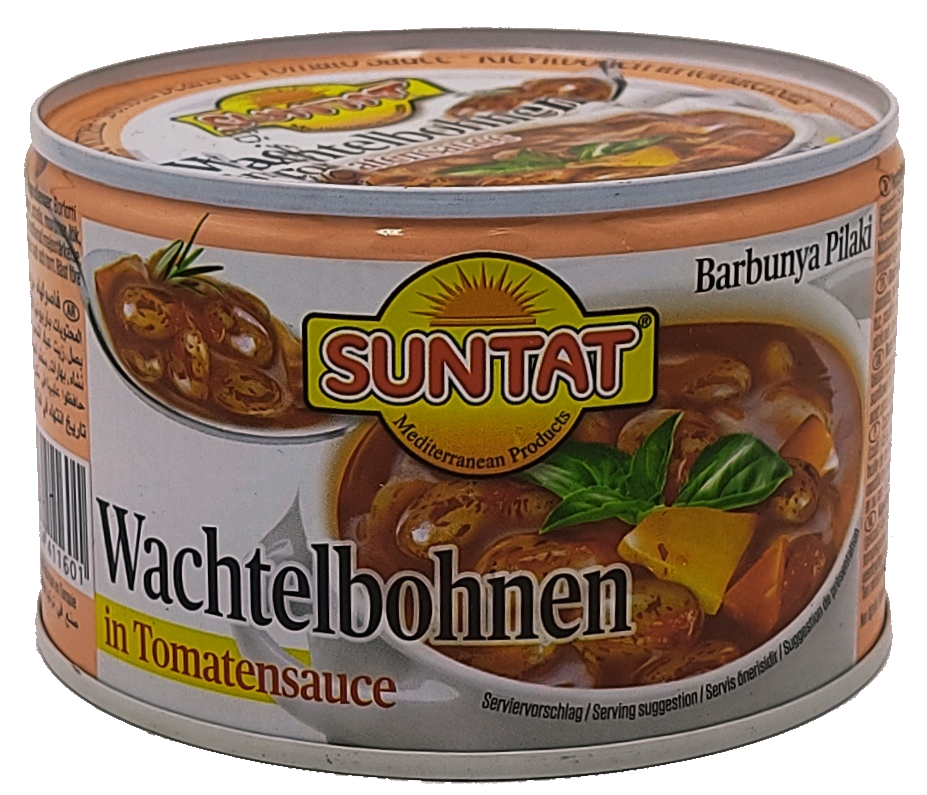 Suntat fazole Borlotti v rajčatové omáčce 400g