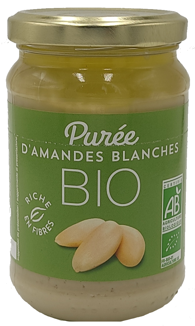 Mandlové pyré bílé BIO 300g