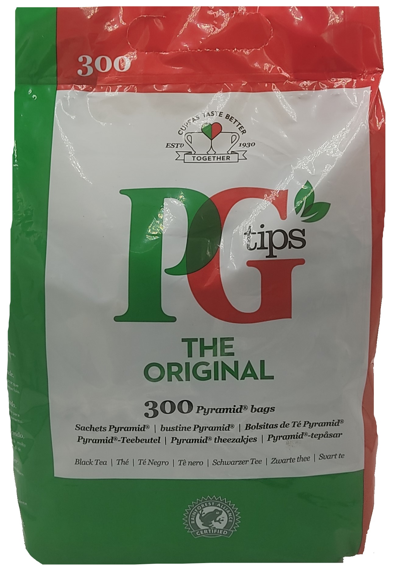 PG tips černý čaj 300 sáčků