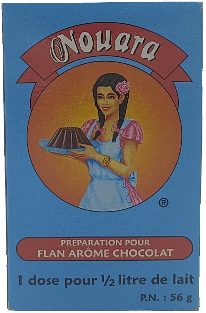 Nouara flan čokoládový 56g
