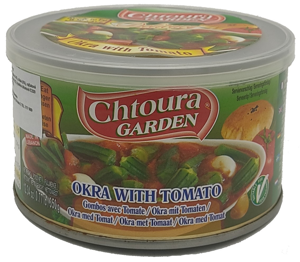 Chtoura garden okra v rajčatové omáčce 350g