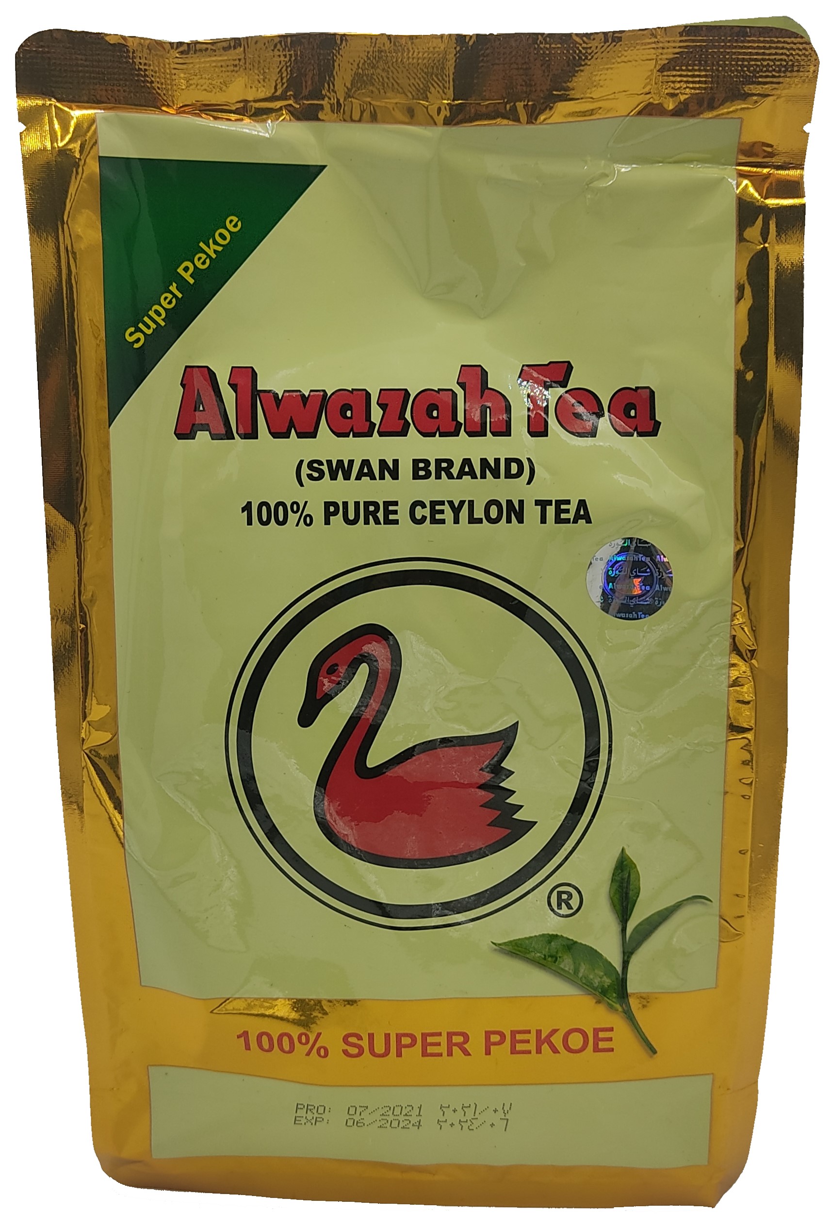 Alwazah tea ceylon černý čaj super pekoe 400g