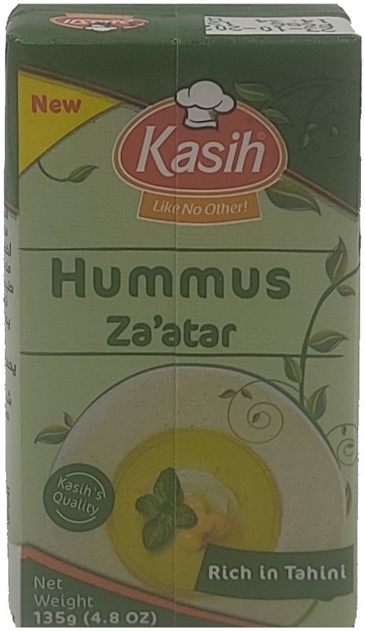 Kasih hummus cizrnová pomazánka s tahini a zaatarem 135g