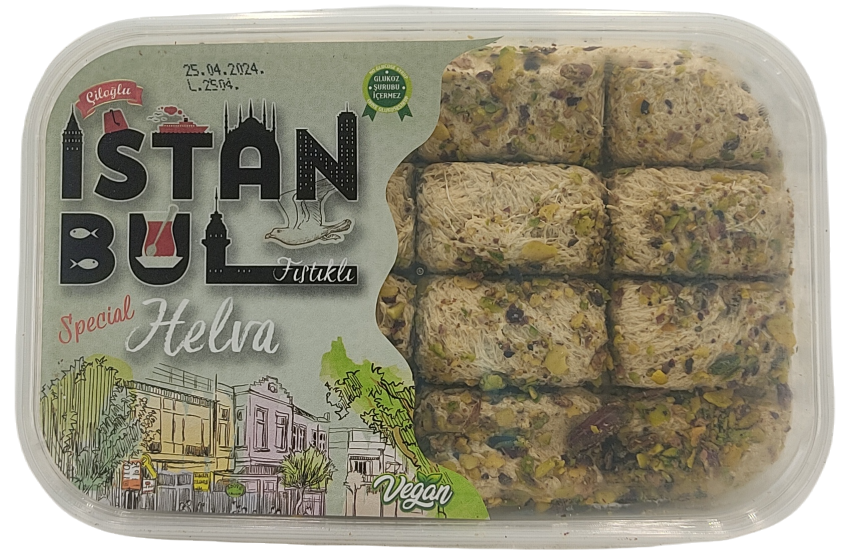 Ciloglu halva pistáciová 350g