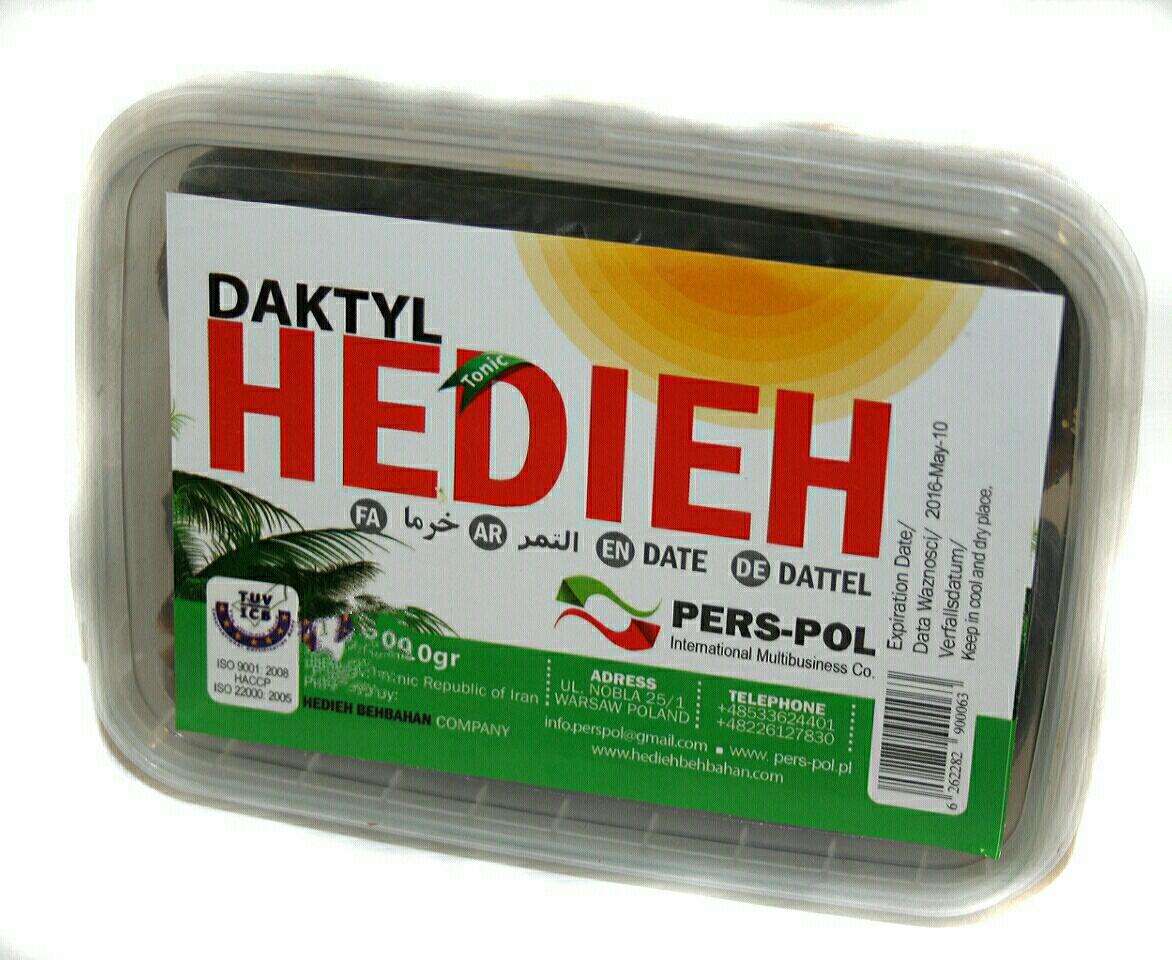 Hedieh Iránské Kabkab Datle 350g