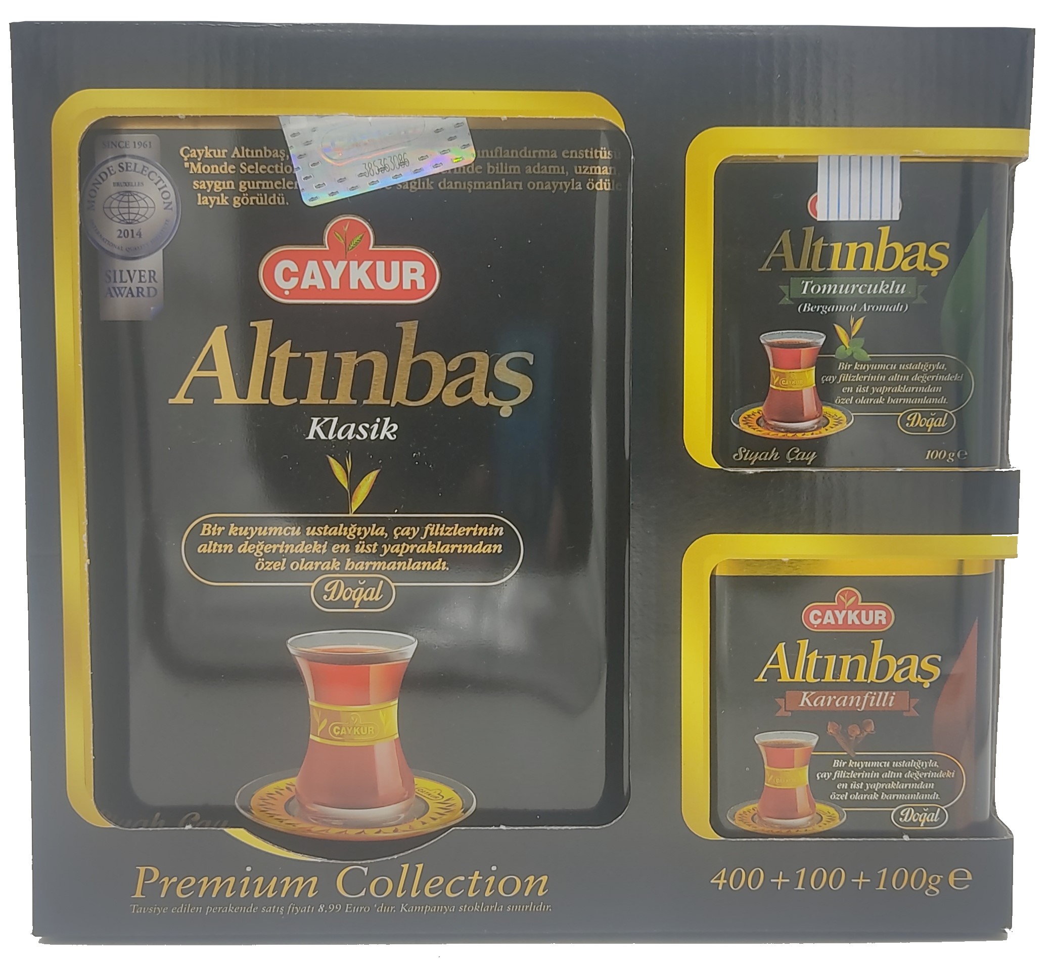 Caykur altinbas černý čaj 400g+100g+100g