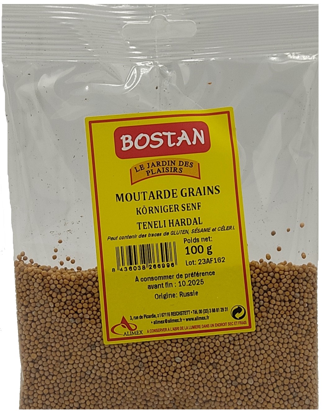 Bostan hořčičné semínko 100g