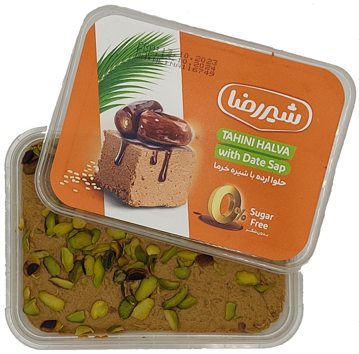 Shirreza halva s datlovým sirupem a pistáciemi 372g