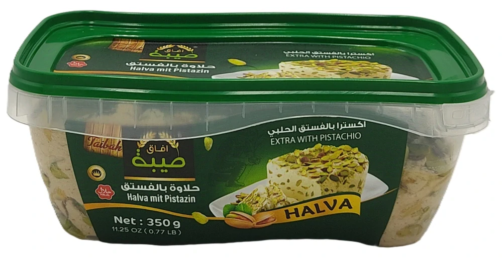 Sezamová halva extra pistácie