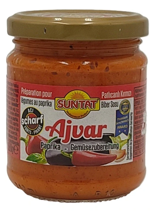 Suntat ajvar pálivý 190g