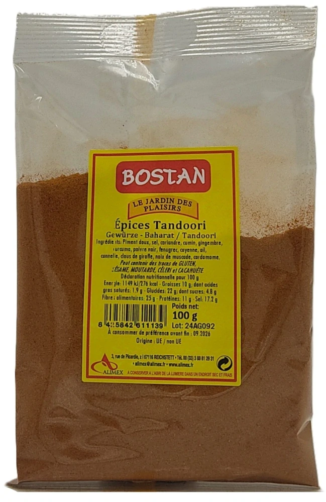 Bostan tandoori 100g