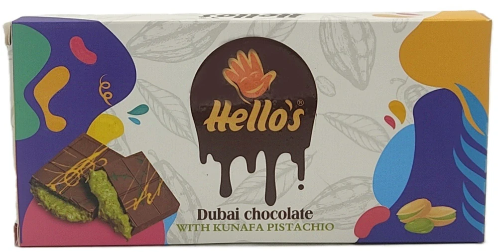 Hello’s Dubajská čokoláda 190g