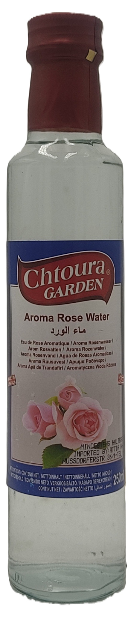 Chtoura garden růžová voda 250ml