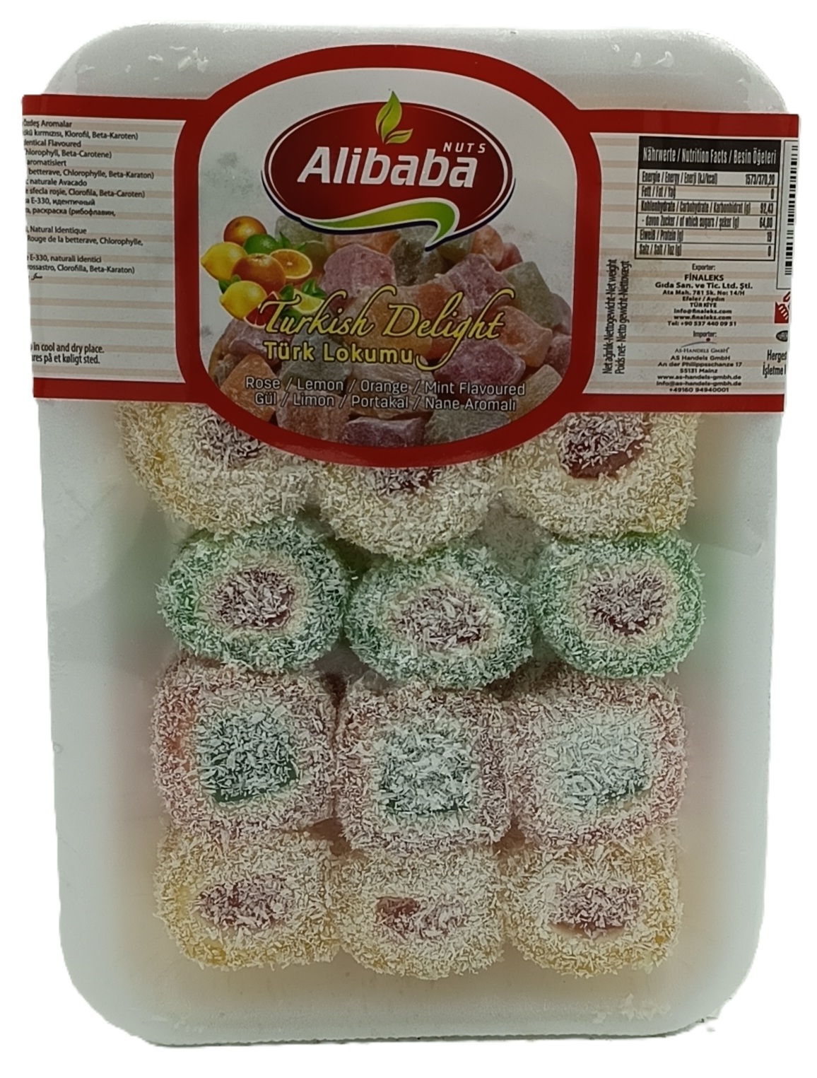 Alibaba turecký lokum mix 300g