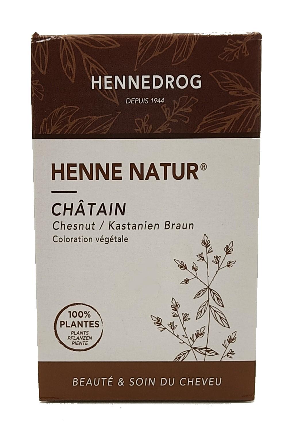 Henna natur kaštanová 90g