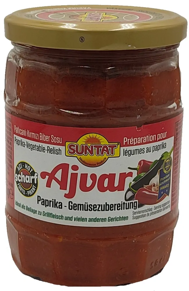 Suntat Ajvar ostrý 535g