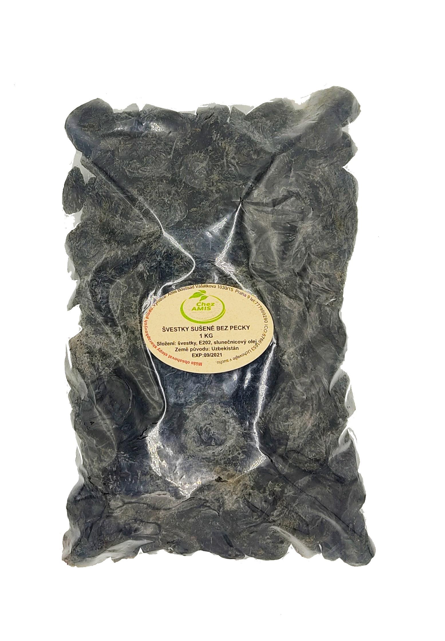 Sušené švestky bez pecky 500g