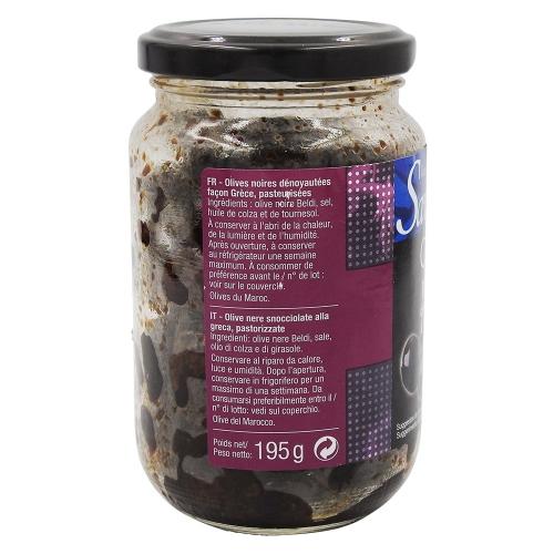 Savino černé olivy na řecký způsob 370ml