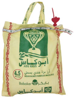 Abu kass basmati rýže parboiled 4,5kg