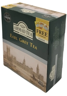 Ahmad tea earl grey černý čaj 100 sáčků