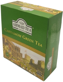 Ahmad tea kardamom zelený čaj 100 sáčků