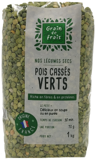 Grain de frais hrách půlený 1kg