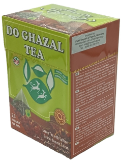 Do ghazal zelený čaj se šafránem 25 sáčků