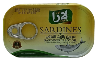 Lara sardinky v sójovém oleji 125g